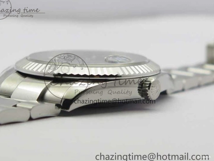 41 DateJust on Bracelet 1:1 Gray ARF Dial Steel A2824 126334 New Oyster Edition Best 904L V3 0423